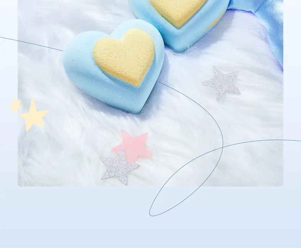 [홀리데이한정]라운드어라운드 하트 센티드 배쓰밤 80g[화이트 대즐] 상세페이지 7